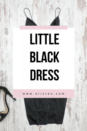 Elizabeth - little black dress