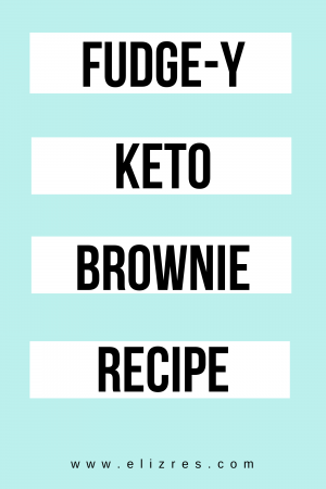 Elizabeth - Fudge-y Keto Brownie Recipe